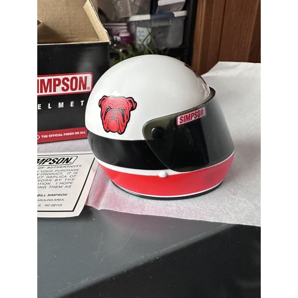Simpson Mini Helmet Limited First Edition - Red‎ Dog with box NIB